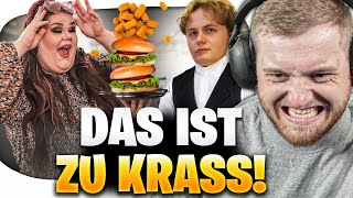 😳😨Krankhafte FETTLEIBIGKEIT und KEIN BODYPOSITIVITY KuchenTV REAKION  Trymacs Stream Highlights [upl. by Billen]