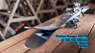 Whats New From Fischer Skis For 2019 [upl. by Euqinitram320]