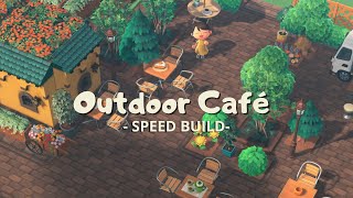 Spark your creativity in Animal Crossing New Horizons  Building an Outdoor Café [upl. by Malcom]