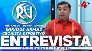 Enrique Armas cronista deportivo l Revista En Vivo – 11 de septiembre del 2024 [upl. by Levon]