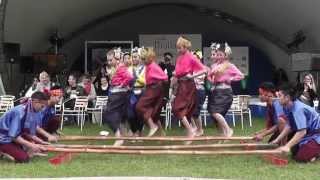 RAM GRATOP MAI รำกระทบไม้ dance at the Taste of London Festival 2013  Day 4 of 4 [upl. by Zhang665]