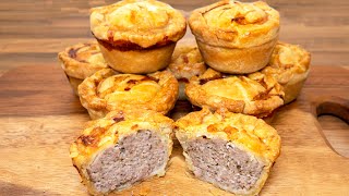 Mini Pork Pies Very easy to make and delicious [upl. by Carita]