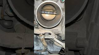 How to clean electronic throttle body short shortvideo [upl. by Ahidam]