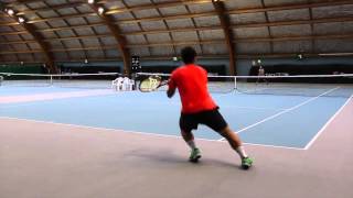 Zach Whaanga  2015 US College Tennis Prospect [upl. by Eldorado]