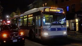 MTA NYCT 4047 on the Q55 to Ridgewood Term at Myrtle Av amp Cornelia St [upl. by Llehcor693]