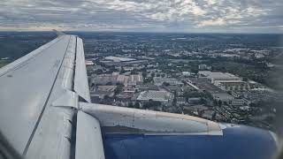 Nouvelair landing Dusseldorf [upl. by Cutlor]