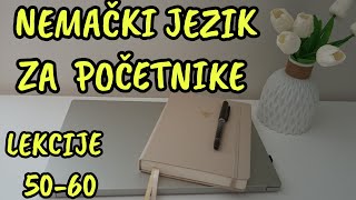 NEMACKI JEZIK ZA POCETNIKE ● LEKCIJE OD 50 DO 60 [upl. by Calla]