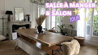 HOME TOUR  SALLE À MANGER amp SÉJOUR [upl. by Mareld180]