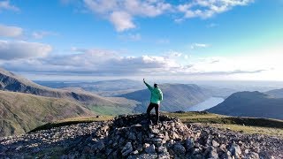 Kirk fell chalenging route from Wasdale head  LAKE DISTRICT [upl. by Acemaj]