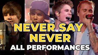 Justin Bieber  never say never live arrangement [upl. by Jacoba]