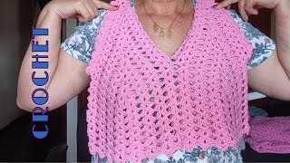 CROCHET MUSCULOSA EN TENDENCIA PASO A PASO [upl. by Asel625]