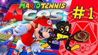 0 to 100 REAL FAST  Mario Tennis Aces  Adventure Mode 1 [upl. by Aracot]