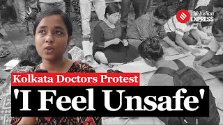 Kolkata Doctor Death quotWe Feel Unsafequot Women Doctors Speak Out  RG Kar Medical College Protest [upl. by Essyla]