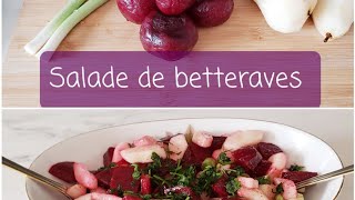 Salade colorée de betteraves [upl. by Ahsela]