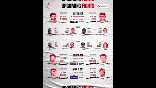 🥊 This Weeks Fights 🥊  Boxing This Weekend  📅 1214th Oct [upl. by Anahsek]