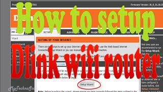 How to setup Dlink wifi router with static IP  Configure DLink DSL2750U wireless Router [upl. by Pulling]