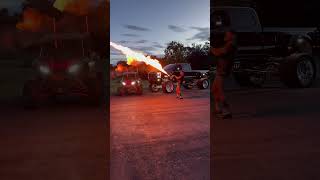 Flamethrower vs man 🇵🇷 [upl. by Sibelle]