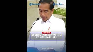 PERMINTAAN Jokowi Sebelum keluar Hasil KPU [upl. by Olag]