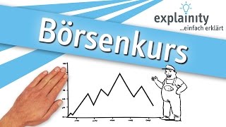 Börsenkurs einfach erklärt explainity® Erklärvideo [upl. by Cara]