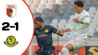 Yanga Vs Augsburg 12 All Goals FIFA Friendly Match Extended Highlights [upl. by Ezana]