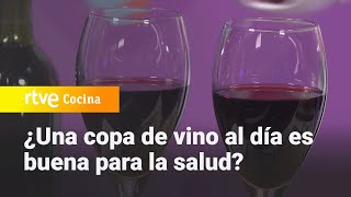 ¿Es realmente bueno tomar vino todos los días con Boticaria García  Saber Vivir  RTVE Cocina [upl. by Heidie]