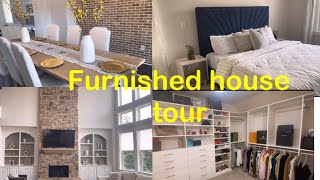 Fully Furnished house tour  Theme  MODERN FARMHOUSE ❤️ [upl. by Lemcke]