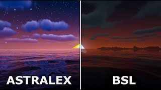 BSL vs Astralex Shaders  ULTRA Settings [upl. by Yaya]