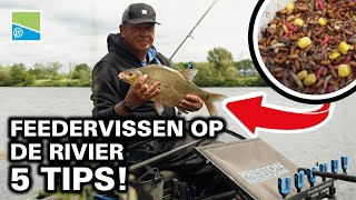 FEEDERVISSEN OP DE RIVIER  5 TIPS [upl. by Elleral639]