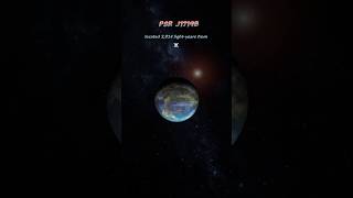 Earth vs Mercury vs PSR J1719B ☠️☠️ space shorts [upl. by Whitford]