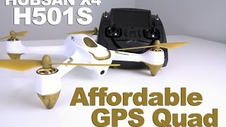 HUBSAN X4 H501S  Affordable GPS Quad with Follow Me Review [upl. by Stenger]