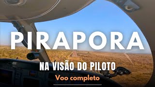 PiraporaMG  Na visão do piloto  voo completo [upl. by Shea796]