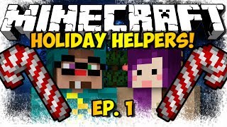 quotSANTAS ORDERSquot Minecraft Holiday Helpers Ep 1 HD [upl. by Imeaj]