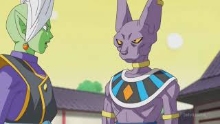 Beerus DESTROYS Zamasu ENGLISH DUBBED [upl. by Nolad]