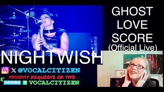 👻 NIGHTWISH  Ghost Love Score Official Live REACTION [upl. by Derte18]