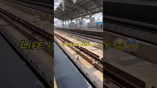 Life is not easy 🥺youtubeshorts metro hyderabad cityviralviews trendingshorts explorepage [upl. by Bartolome679]