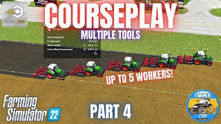 COURSEPLAY GUIDE  PART 4  Farming Simulator 22 [upl. by Courtland]