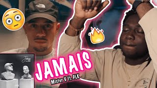 MISTER V  JAMAIS feat PLK  FRENCH RAP REACTION [upl. by Cohlette]