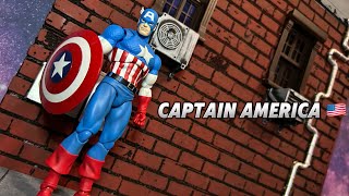 Mafex Captain America review… Spoiler it’s GREAT 🔥🇺🇸 [upl. by Perice]