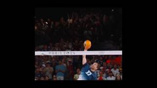 Beautiful ace by clevenotshortsvolleyball volleyballplus [upl. by Mikol]