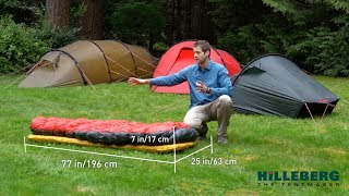 Hilleberg Tent Sizing amp Tips for Tall People [upl. by Leunammi]