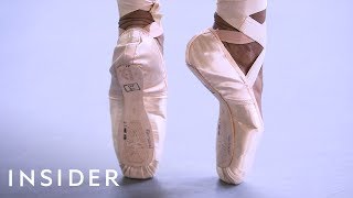 How Ballerinas Customize Their Pointe Shoes [upl. by Kurr]