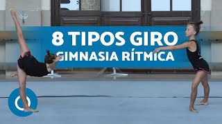 ROTACIONES en GIMNASIA RÍTMICA 💫 Cómo Hacer Giros en Gimnasia Rítmica [upl. by Amaryl809]