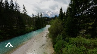 qeedo  Campingplatz Isarhorn in den bayerischen Alpen bei Mittenwald [upl. by Atirahs352]