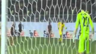 aubameyang hat trick all goal gabala vs borussia dortmund 1 3 2015 [upl. by Ornie]