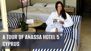 Anassa hotel in Cyprus  The best breakfast  Amazing views [upl. by Nitsirhc]