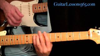 Still Got The Blues Guitar Lesson Pt2  Gary Moore  Verse Chorus amp Bridge [upl. by Thursby]