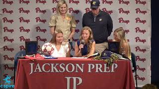 Jackson Prep Signing Day  Emma Reeves [upl. by Ahsena933]