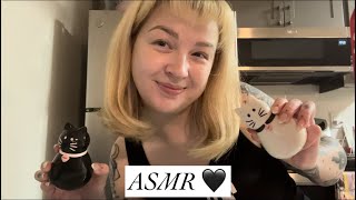 ASMR 💕 Fast Tapping amp Whispering lofi 🖤🤍 [upl. by Kelton]