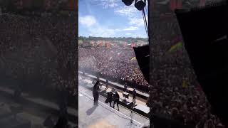 Tems Performing Wizkid’s Essence at Glastonbury Festival 🔥🔥🔥 [upl. by Gnud]