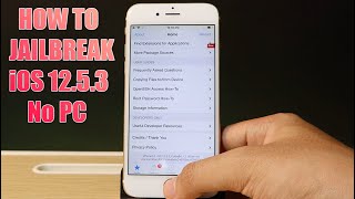 How to Jailbreak iOS 1253 on iPhone 66plus5s [upl. by Epoh158]